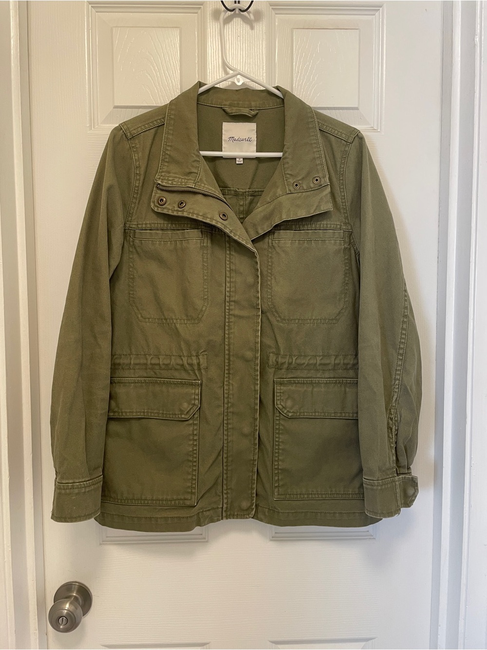 Madewell Military Green Utility Field Jacket